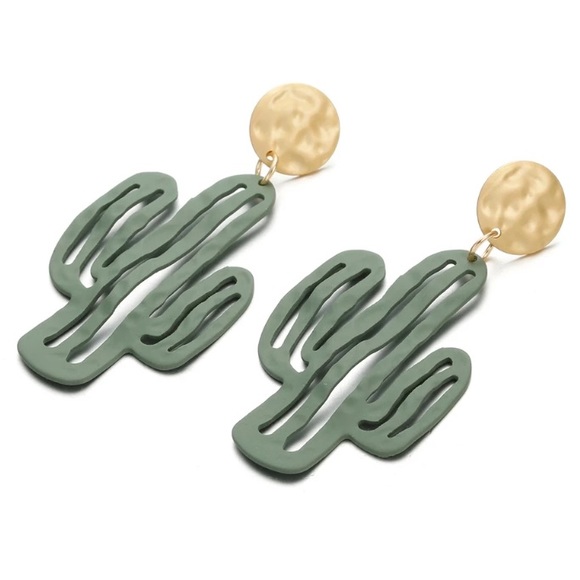 FREE when bundled!🌵Cactus Drop Earrings!🌞 - Picture 6 of 7